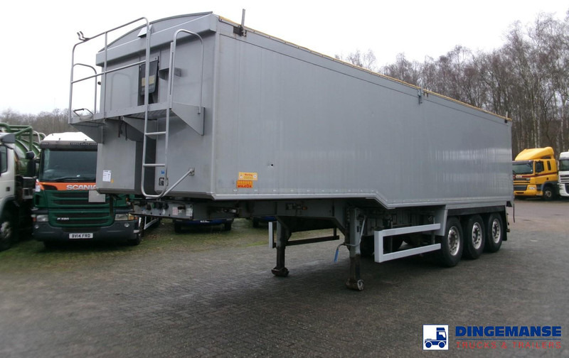 WILCOX Tipper trailer alu 52 m3 + tarpaulin - Самосвальный полуприцеп: фото 1 WILCOX Tipper trailer alu 52 m3 + tarpaulin - Самосвальный полуприцеп: фото 1