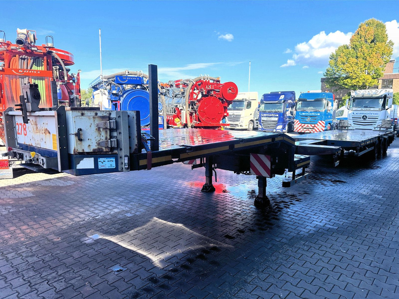 HRD 3-Achs Jumbo Tele Tieflader ausziehbar Lift+Lenk - Низкорамный полуприцеп: фото 5 HRD 3-Achs Jumbo Tele Tieflader ausziehbar Lift+Lenk - Низкорамный полуприцеп: фото 5