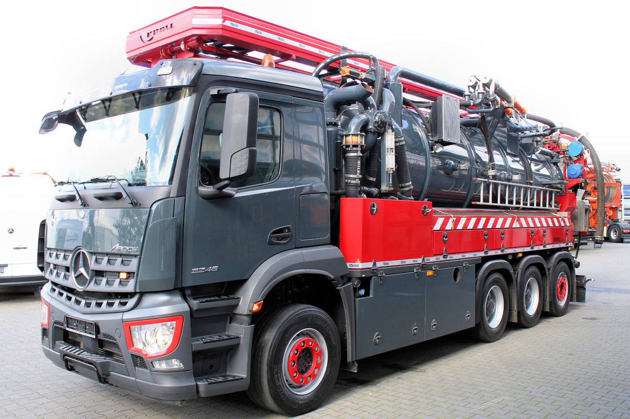 Mercedes-Benz AROCS 3246 8x4 Kroll 16m³ WRG Winterheizung -15C - Ассенизатор: фото 2 Mercedes-Benz AROCS 3246 8x4 Kroll 16m³ WRG Winterheizung -15C - Ассенизатор: фото 2