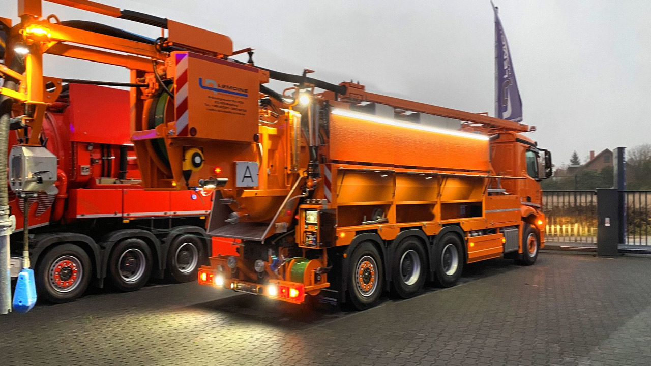 Mercedes-Benz Arocs 3551 8x4 Müller 16mCanalmaster F160EWA WRG - Ассенизатор: фото 2 Mercedes-Benz Arocs 3551 8x4 Müller 16mCanalmaster F160EWA WRG - Ассенизатор: фото 2