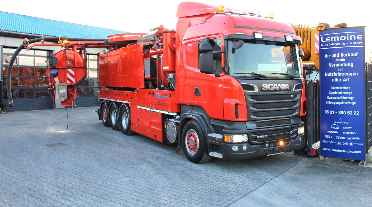 Scania R560 V8 8x4 Kroll 20m³ WRG 2x HD-Pumpe 620 Liter - Ассенизатор: фото 1 Scania R560 V8 8x4 Kroll 20m³ WRG 2x HD-Pumpe 620 Liter - Ассенизатор: фото 1