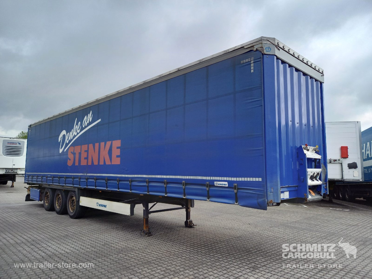 KRONE Auflieger Curtainsider Standard - Тентованный полуприцеп: фото 1 KRONE Auflieger Curtainsider Standard - Тентованный полуприцеп: фото 1