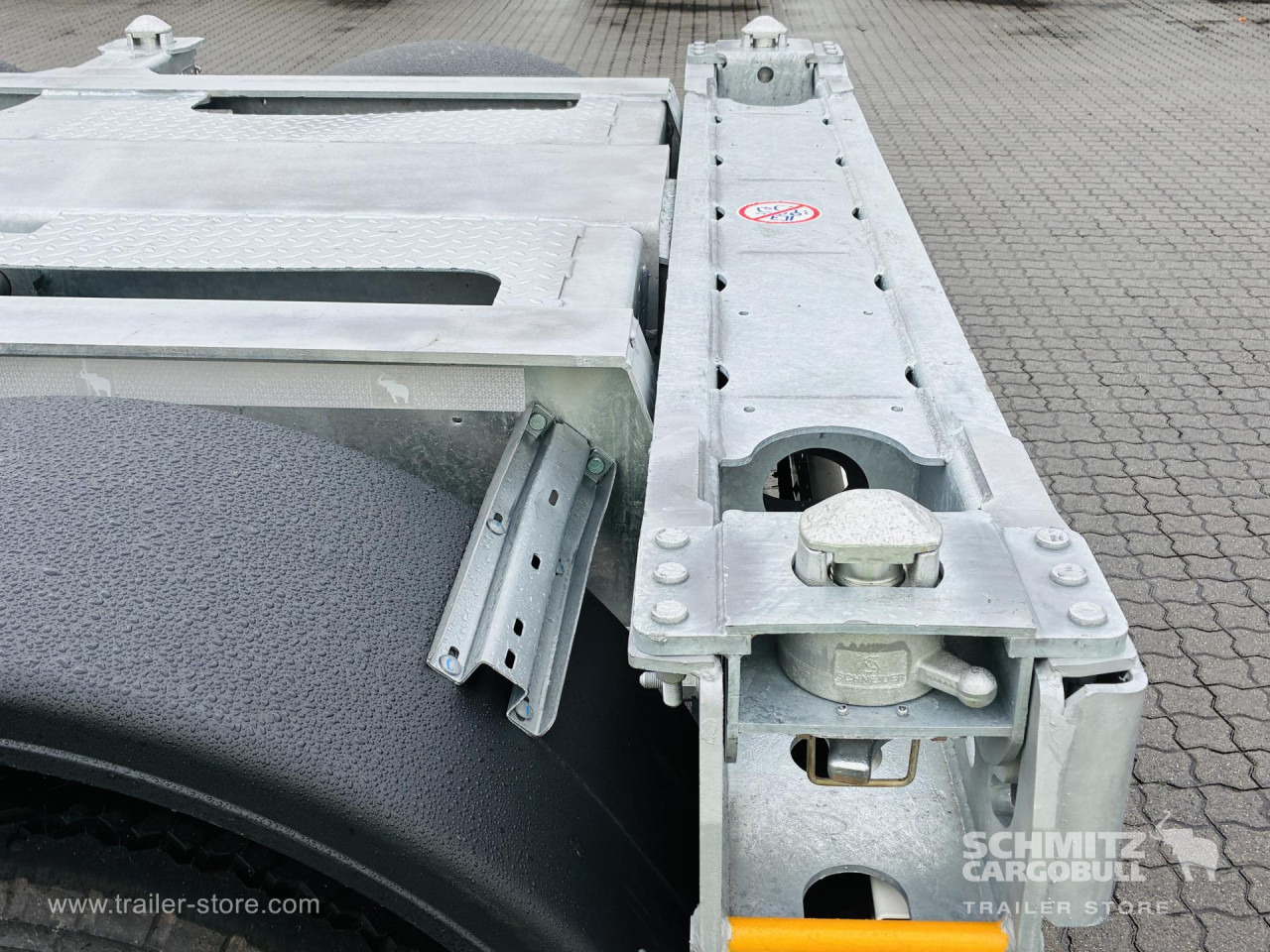 Новый Полуприцеп-контейнеровоз/ Сменный кузов SCHMITZ Auflieger Containerfahrgestell Standard: фото 14