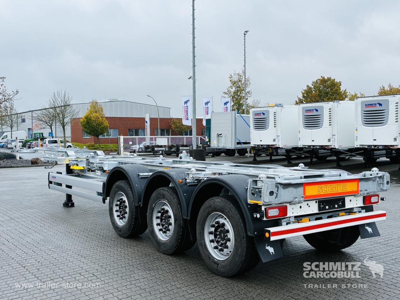 Новый Полуприцеп-контейнеровоз/ Сменный кузов SCHMITZ Auflieger Containerfahrgestell Standard: фото 8