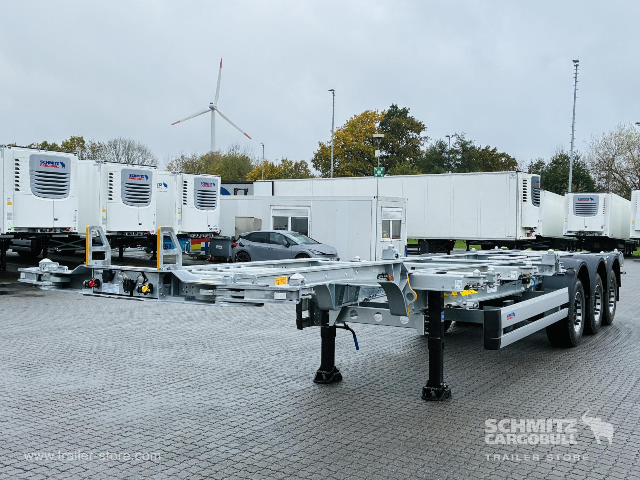 Новый Полуприцеп-контейнеровоз/ Сменный кузов SCHMITZ Auflieger Containerfahrgestell Standard: фото 10