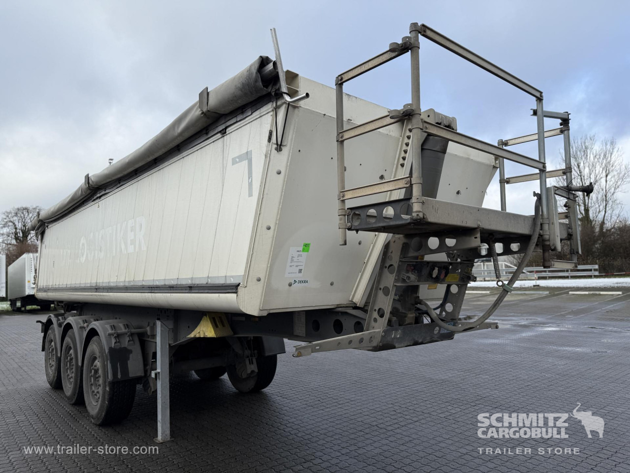SCHMITZ Auflieger Kipper Alukastenmulde 24m³ - Самосвальный полуприцеп: фото 4 SCHMITZ Auflieger Kipper Alukastenmulde 24m³ - Самосвальный полуприцеп: фото 4