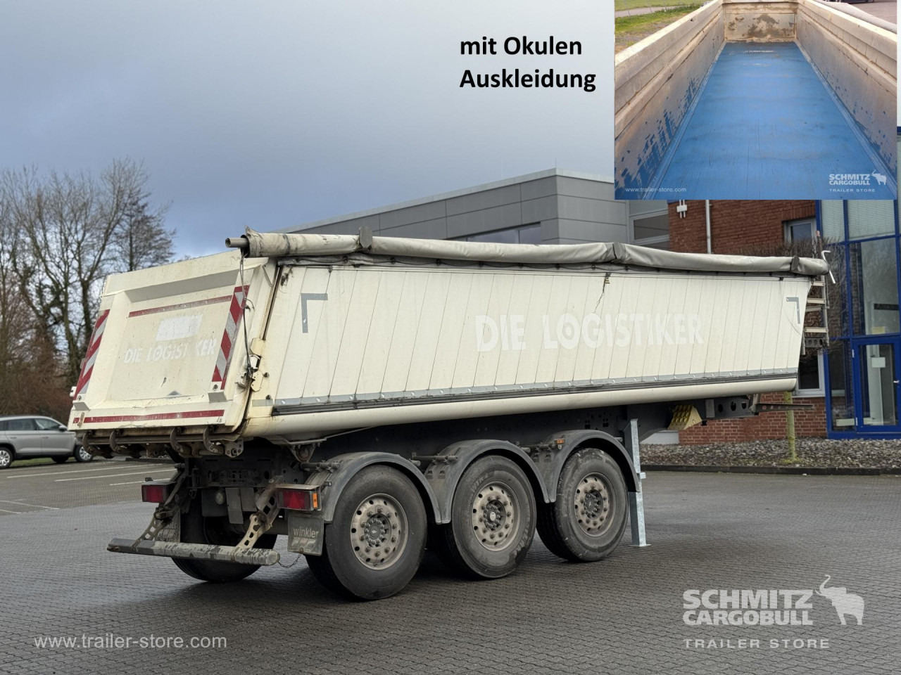 SCHMITZ Auflieger Kipper Alukastenmulde 24m³ - Самосвальный полуприцеп: фото 1 SCHMITZ Auflieger Kipper Alukastenmulde 24m³ - Самосвальный полуприцеп: фото 1