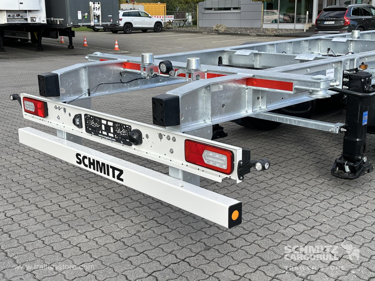 SCHMITZ Zentralachsanhänger Wechselfahrgestell - Прицеп-контейнеровоз/ Сменный кузов: фото 3 SCHMITZ Zentralachsanhänger Wechselfahrgestell - Прицеп-контейнеровоз/ Сменный кузов: фото 3