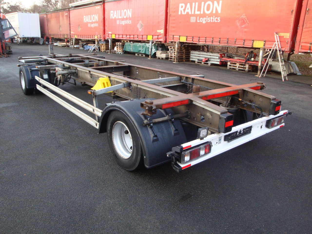 Web-Trailer ANH 18 Drehschemel Jumbo verzinkt für C7,82 WBs - Прицеп-контейнеровоз/ Сменный кузов: фото 2 Web-Trailer ANH 18 Drehschemel Jumbo verzinkt für C7,82 WBs - Прицеп-контейнеровоз/ Сменный кузов: фото 2