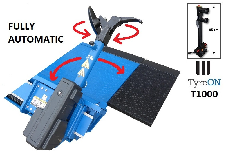 T1000 truck tyrechanger 56 Inch 2 mounting speeds - fully automatic - power 4kW+4kW - Оборудование для гаражей/ Мастерских: фото 3 T1000 truck tyrechanger 56 Inch 2 mounting speeds - fully automatic - power 4kW+4kW - Оборудование для гаражей/ Мастерских: фото 3