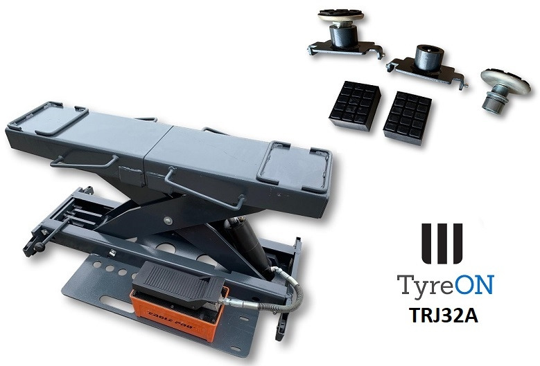 TRJ32A air hydraulic rolling jack 3.2T- Height adjustable adapters - Оборудование для гаражей/ Мастерских: фото 4 TRJ32A air hydraulic rolling jack 3.2T- Height adjustable adapters - Оборудование для гаражей/ Мастерских: фото 4