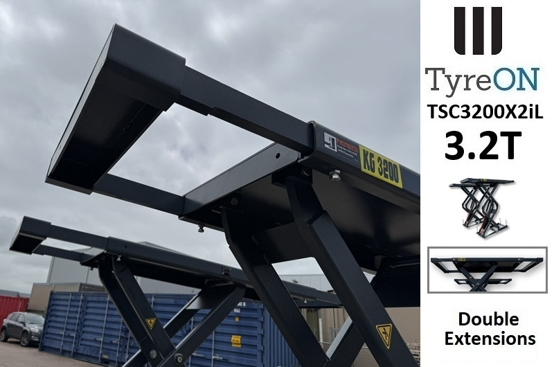 TSC3500X2iL in floor scissor lift - double extensions- Platform length up to 224 cm - also for longer vehicles - Оборудование для гаражей/ Мастерских: фото 4 TSC3500X2iL in floor scissor lift - double extensions- Platform length up to 224 cm - also for longer vehicles - Оборудование для гаражей/ Мастерских: фото 4
