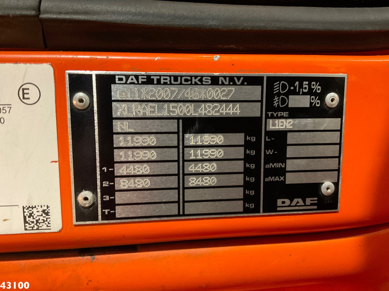 Грузовик с закрытым кузовом DAF FA LF 210 Euro 6 with DHollandia taillift: фото 13