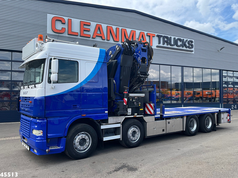 DAF FAD 95 XF 480 8x4 Effer 85 Tonmeter laadkraan + Fly-Jib (Bj. 2012) - Автоманипулятор: фото 2 DAF FAD 95 XF 480 8x4 Effer 85 Tonmeter laadkraan + Fly-Jib (Bj. 2012) - Автоманипулятор: фото 2