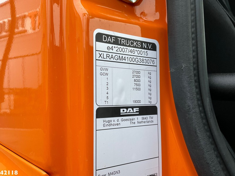 Мусоровоз DAF FAG CF 300 Geesink 20m3: фото 11