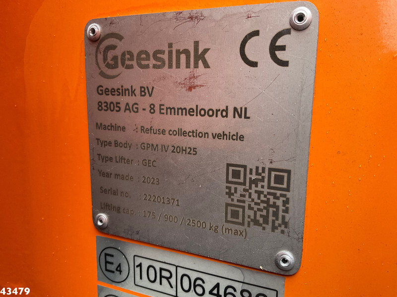 Мусоровоз DAF FAG XD 340 Geesink GPM IV 20m³ GEC: фото 20