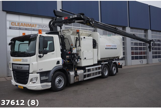 DAF FAN CF 330 Welvaarts weegsysteem 21 ton/meter laadkraan - Мусоровоз: фото 1 DAF FAN CF 330 Welvaarts weegsysteem 21 ton/meter laadkraan - Мусоровоз: фото 1
