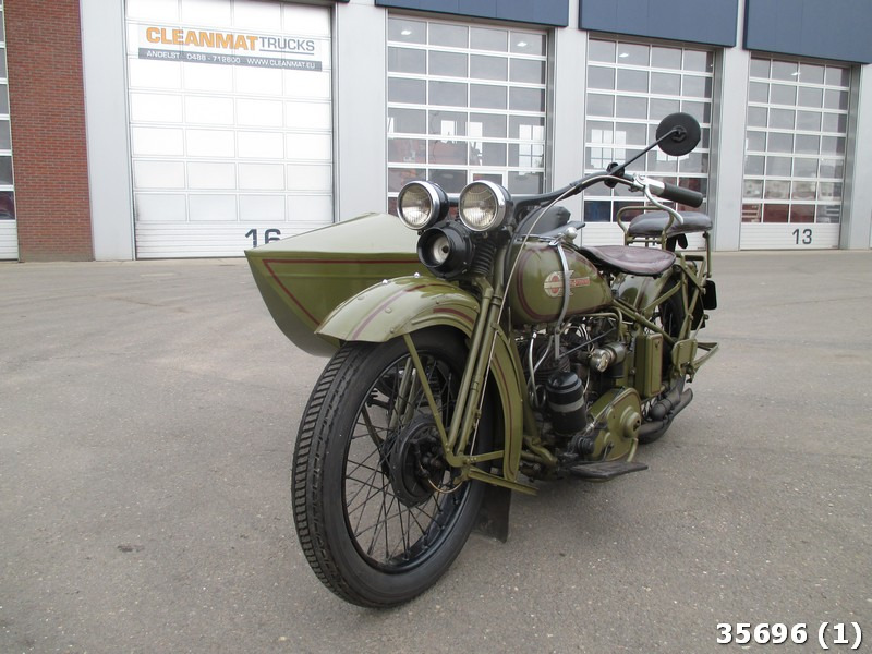 Harley-Davidson D 750 zijspan combinatie - Мотоцикл: фото 1 Harley-Davidson D 750 zijspan combinatie - Мотоцикл: фото 1