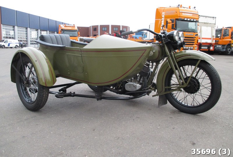 Harley-Davidson D 750 zijspan combinatie - Мотоцикл: фото 3 Harley-Davidson D 750 zijspan combinatie - Мотоцикл: фото 3