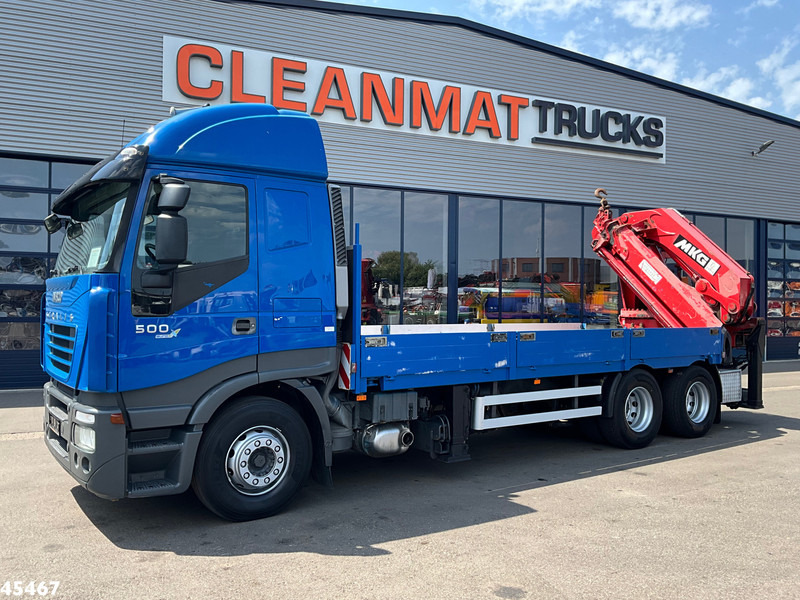 Iveco Stralis 500 6x4 MKG 54 Tonmeter laadkraan - Грузовик бортовой/ Платформа, Автоманипулятор: фото 4 Iveco Stralis 500 6x4 MKG 54 Tonmeter laadkraan - Грузовик бортовой/ Платформа, Автоманипулятор: фото 4