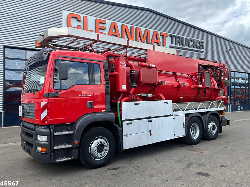 MAN TGA 26.360 Kutschke 12,5 m³ Combi Kolkenzuiger Just 168.699 km! - Ассенизатор: фото 4 MAN TGA 26.360 Kutschke 12,5 m³ Combi Kolkenzuiger Just 168.699 km! - Ассенизатор: фото 4