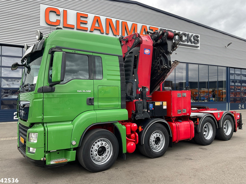 MAN TGS 35.500 8x4 HMF 95 Tonmeter laadkraan bj. 2019! - Автоманипулятор: фото 2 MAN TGS 35.500 8x4 HMF 95 Tonmeter laadkraan bj. 2019! - Автоманипулятор: фото 2