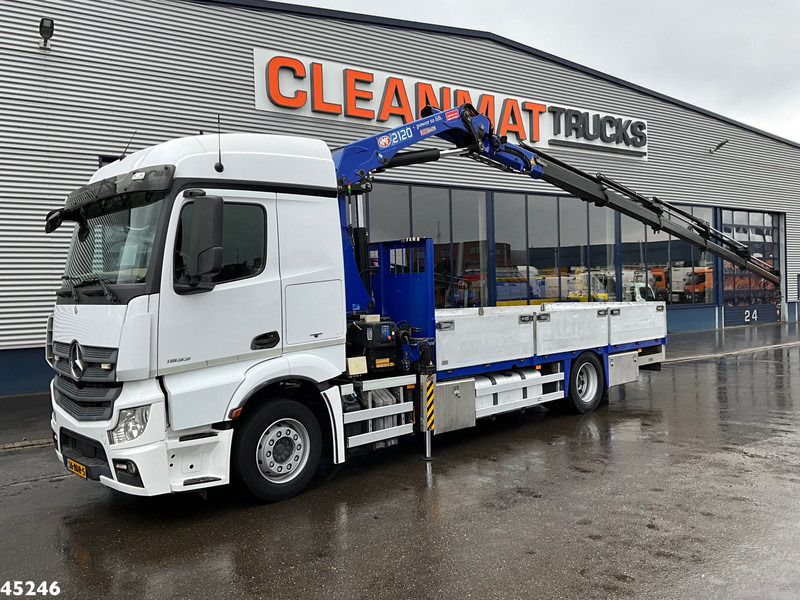 Mercedes-Benz Actros 1833 Euro 6 HMF 21 Tonmeter laadkraan - Автоманипулятор: фото 1 Mercedes-Benz Actros 1833 Euro 6 HMF 21 Tonmeter laadkraan - Автоманипулятор: фото 1