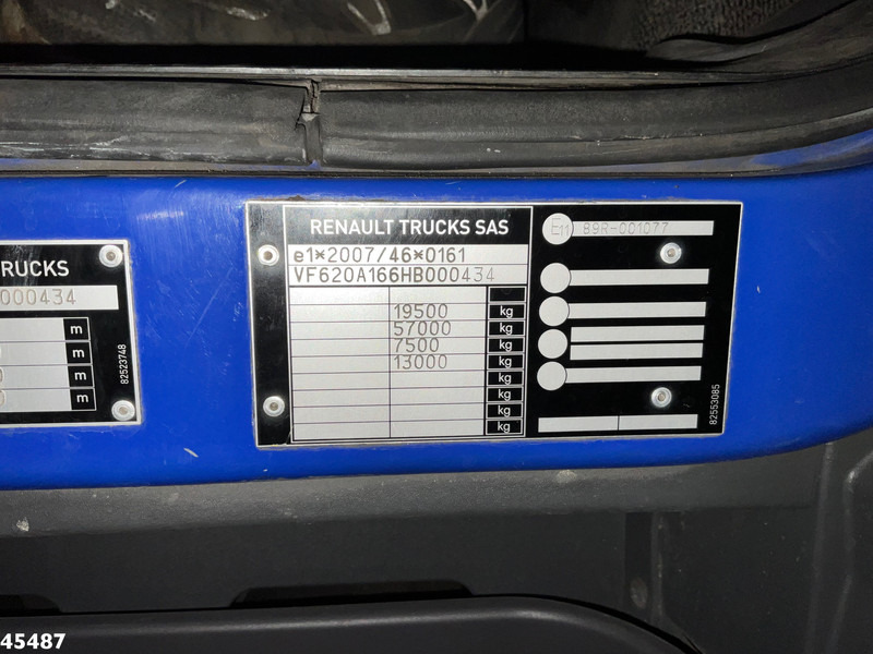 Портальный бункеровоз Renault D WIDE Euro 6 14 Ton portaalarmsysteem: фото 18