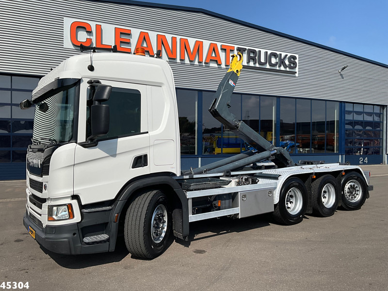 Scania P 450 8x4 VDL 25 Ton haakarmsysteem Just 172.088 km! - Крюковой мультилифт: фото 1 Scania P 450 8x4 VDL 25 Ton haakarmsysteem Just 172.088 km! - Крюковой мультилифт: фото 1