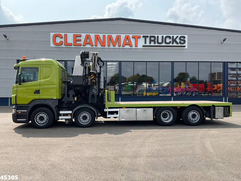 Scania R 420 8x2 manual Palfinger 85 Tonmeter laadkraan + Fly-Jib - Автоманипулятор: фото 3 Scania R 420 8x2 manual Palfinger 85 Tonmeter laadkraan + Fly-Jib - Автоманипулятор: фото 3