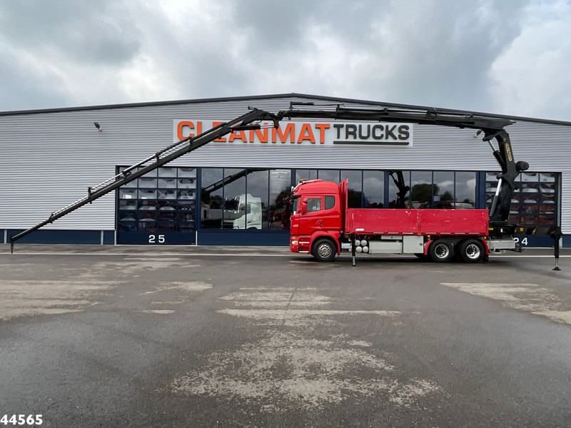 Scania R 620 V8 6x4 Palfinger 44 Tonmeter laadkraan + Fly-Jib - Автоманипулятор: фото 1 Scania R 620 V8 6x4 Palfinger 44 Tonmeter laadkraan + Fly-Jib - Автоманипулятор: фото 1
