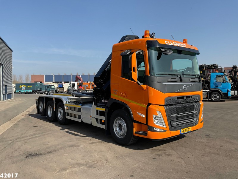 Volvo FM 420 8x2 HMF 28 Tonmeter laadkraan - Крюковой мультилифт, Автоманипулятор: фото 5 Volvo FM 420 8x2 HMF 28 Tonmeter laadkraan - Крюковой мультилифт, Автоманипулятор: фото 5