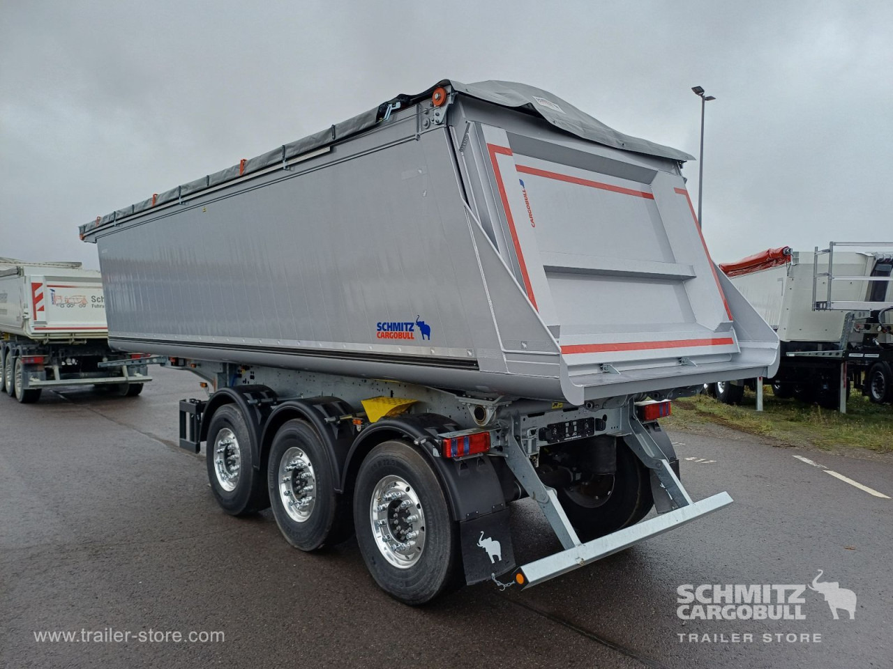 SCHMITZ Auflieger Kipper Alukastenmulde 29m³ - Самосвальный полуприцеп: фото 5 SCHMITZ Auflieger Kipper Alukastenmulde 29m³ - Самосвальный полуприцеп: фото 5