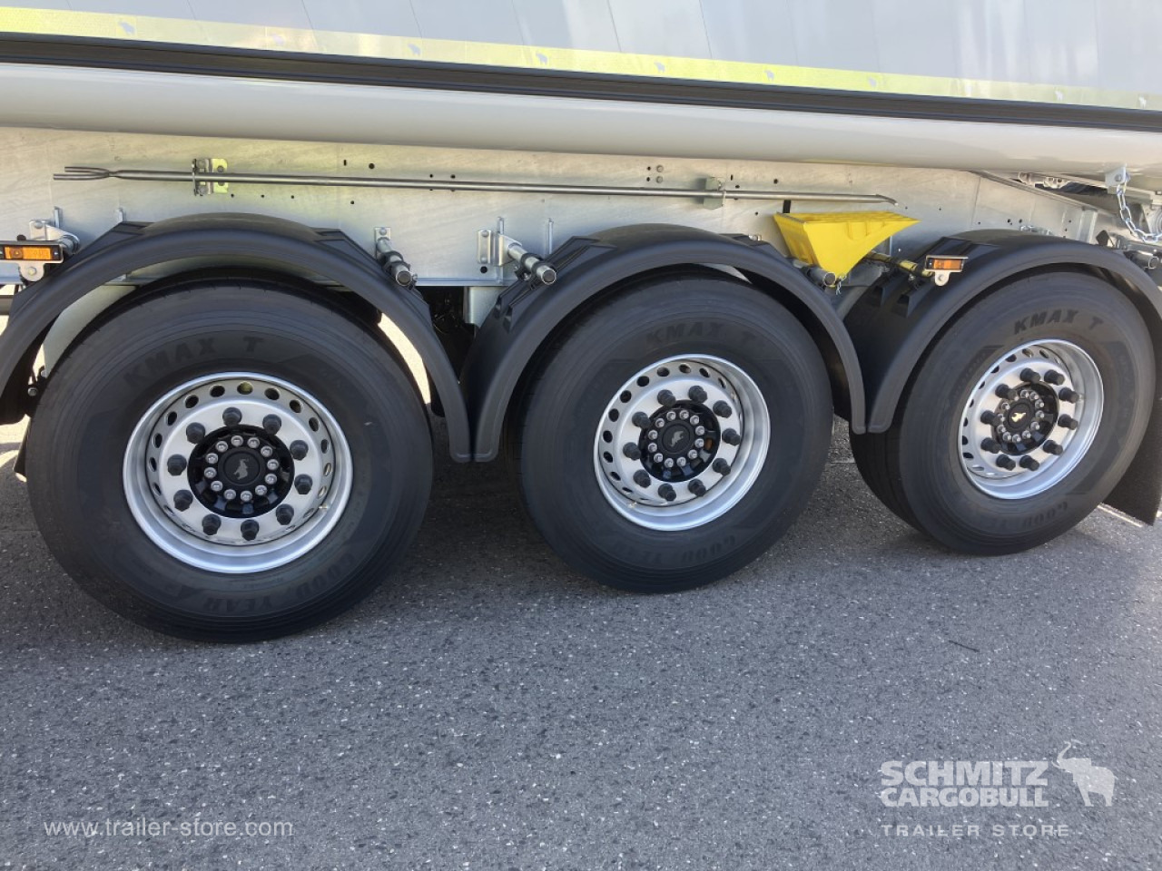 SCHMITZ Auflieger Kipper Alukastenmulde 52m³ - Самосвальный полуприцеп: фото 4 SCHMITZ Auflieger Kipper Alukastenmulde 52m³ - Самосвальный полуприцеп: фото 4