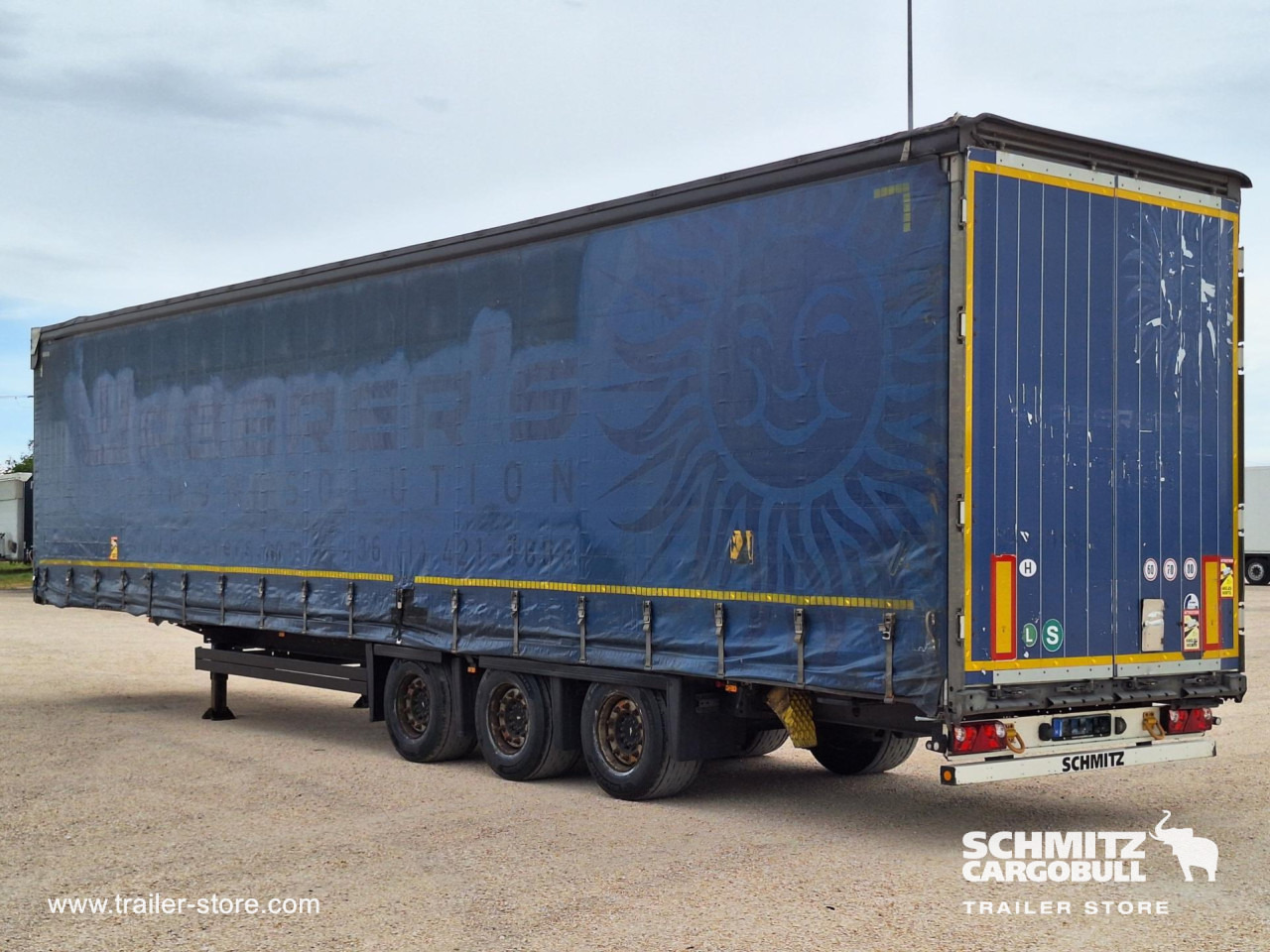 Тентованный полуприцеп SCHMITZ Curtainsider Mega: фото 6 Тентованный полуприцеп SCHMITZ Curtainsider Mega: фото 6