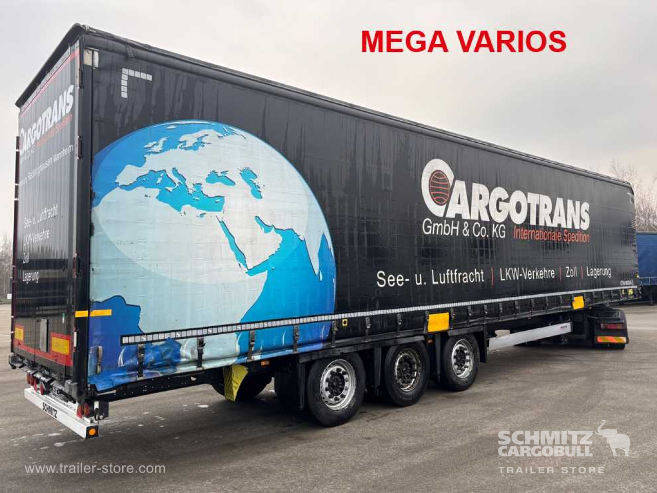 SCHMITZ Curtainsider Mega - Тентованный полуприцеп: фото 1 SCHMITZ Curtainsider Mega - Тентованный полуприцеп: фото 1