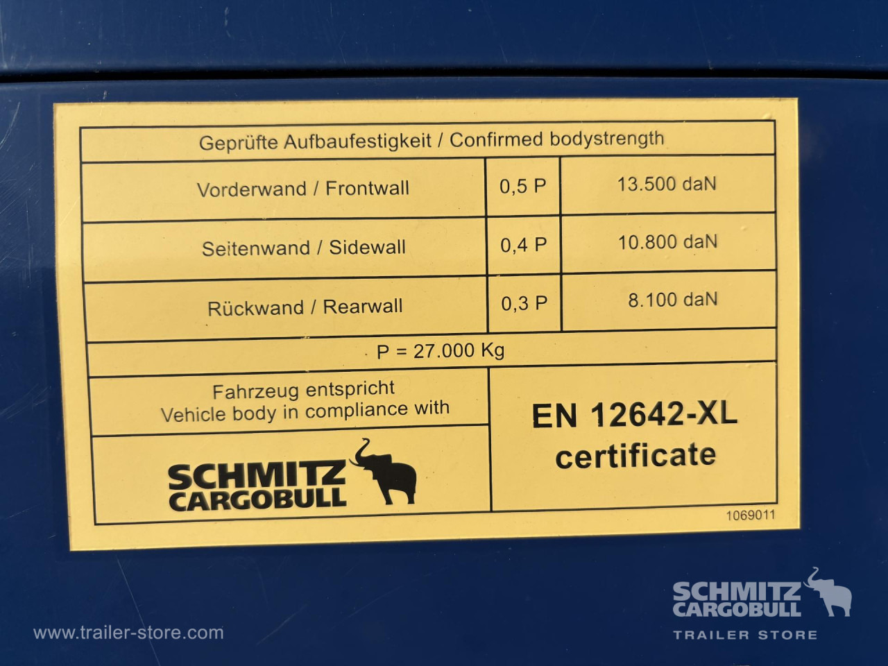 Тентованный полуприцеп SCHMITZ Curtainsider Standard: фото 9 Тентованный полуприцеп SCHMITZ Curtainsider Standard: фото 9