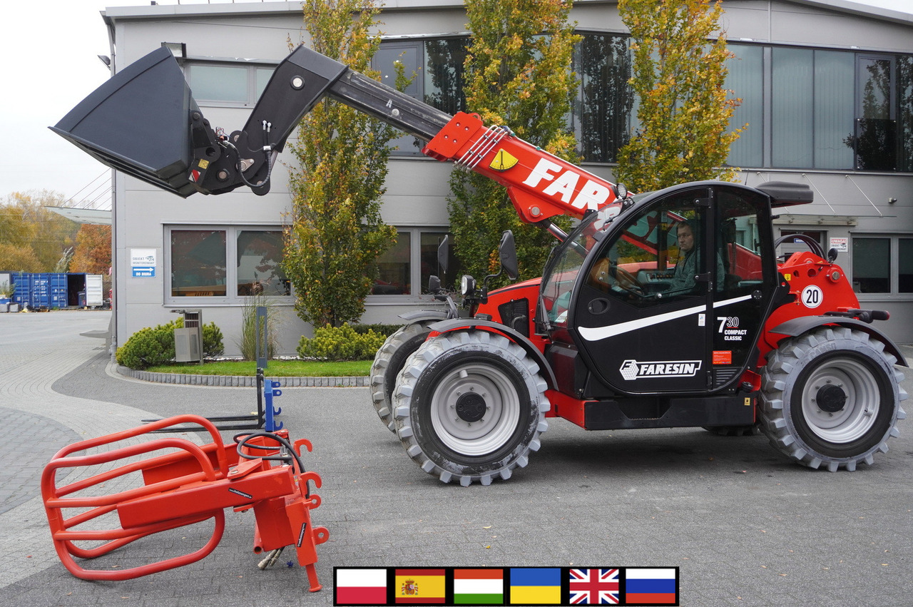Faresin 730C Classic 55 / NEW / 550 MTH!!! / reach 7 m / joystick - Телескопический фронтальный погрузчик: фото 1 Faresin 730C Classic 55 / NEW / 550 MTH!!! / reach 7 m / joystick - Телескопический фронтальный погрузчик: фото 1