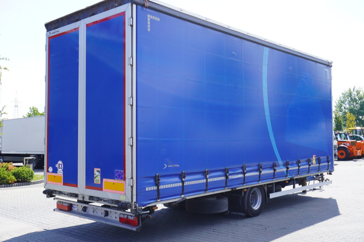 Gniotpol Tandem trailer / 10t / 2018 / 19 pallets - Тентованный прицеп: фото 4 Gniotpol Tandem trailer / 10t / 2018 / 19 pallets - Тентованный прицеп: фото 4