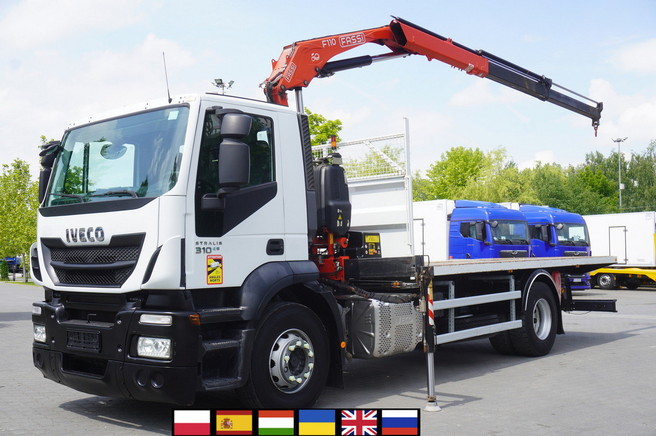 IVECO STRALIS 310 E6 / FASSI F110B / 630 MTH! / 4 t lift cap. / 19 t - Автоманипулятор: фото 1 IVECO STRALIS 310 E6 / FASSI F110B / 630 MTH! / 4 t lift cap. / 19 t - Автоманипулятор: фото 1