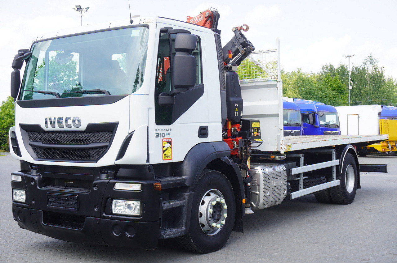 IVECO STRALIS 310 E6 / FASSI F110B / 630 MTH! / 4 t lift cap. / 19 t - Грузовик бортовой/ Платформа, Автоманипулятор: фото 3 IVECO STRALIS 310 E6 / FASSI F110B / 630 MTH! / 4 t lift cap. / 19 t - Грузовик бортовой/ Платформа, Автоманипулятор: фото 3