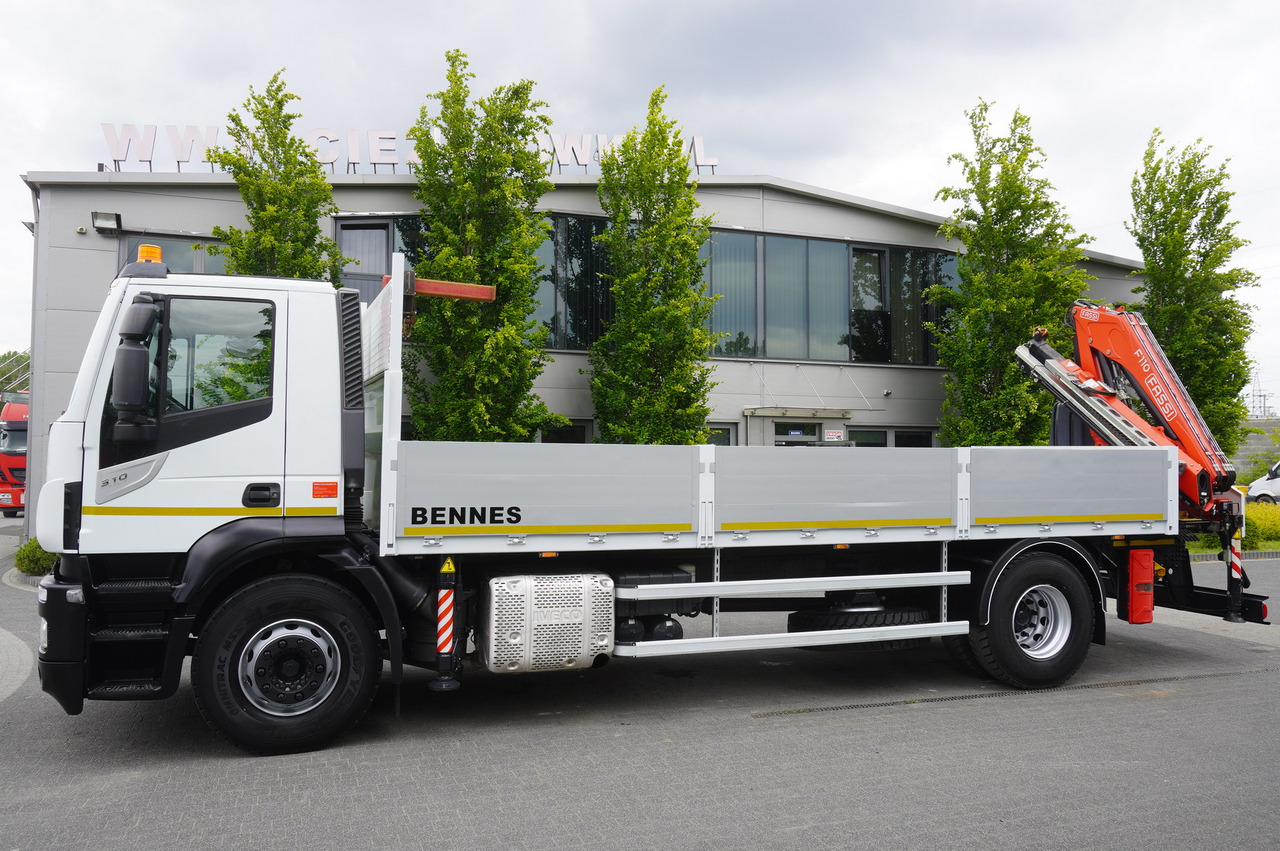 Автоманипулятор, Автоманипулятор Iveco Stralis 310 / 34 tho km !!! / FASSI 4 Tons 400 MTH! / Flatbed: фото 6
