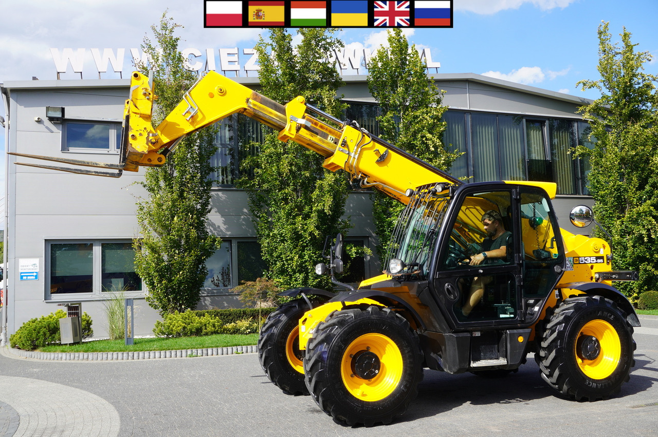 JCB 535-95 / 3.5 T / range 9.5 m / 700 MTH! - Телескопический фронтальный погрузчик: фото 1 JCB 535-95 / 3.5 T / range 9.5 m / 700 MTH! - Телескопический фронтальный погрузчик: фото 1