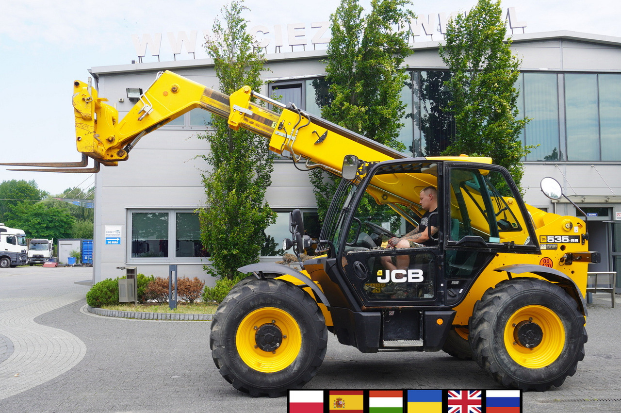 JCB 535-95 / 3.5 T / range 9.5 m / joystick / 2021 - Телескопический фронтальный погрузчик: фото 1 JCB 535-95 / 3.5 T / range 9.5 m / joystick / 2021 - Телескопический фронтальный погрузчик: фото 1