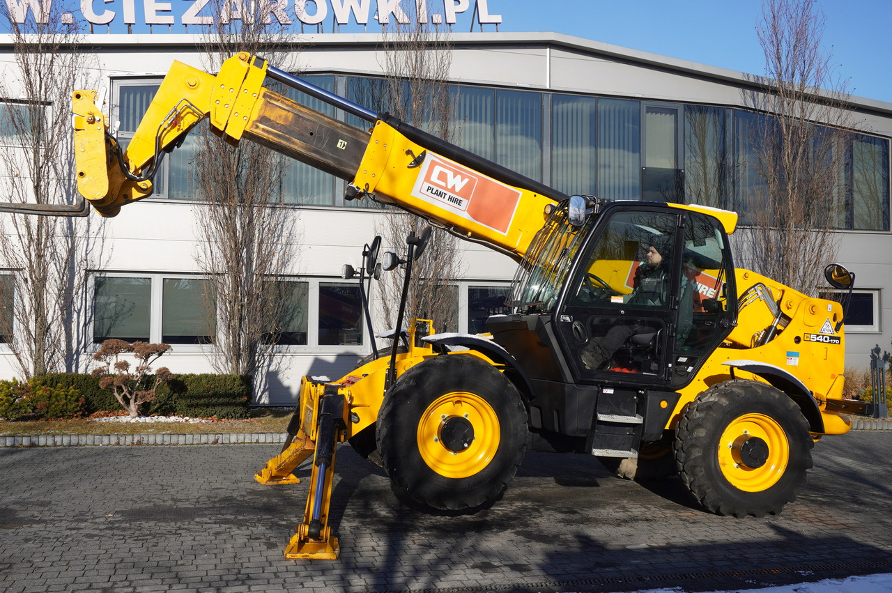 JCB 540-170 Telescopic Loader / 17m / joystick - Телескопический фронтальный погрузчик: фото 4 JCB 540-170 Telescopic Loader / 17m / joystick - Телескопический фронтальный погрузчик: фото 4