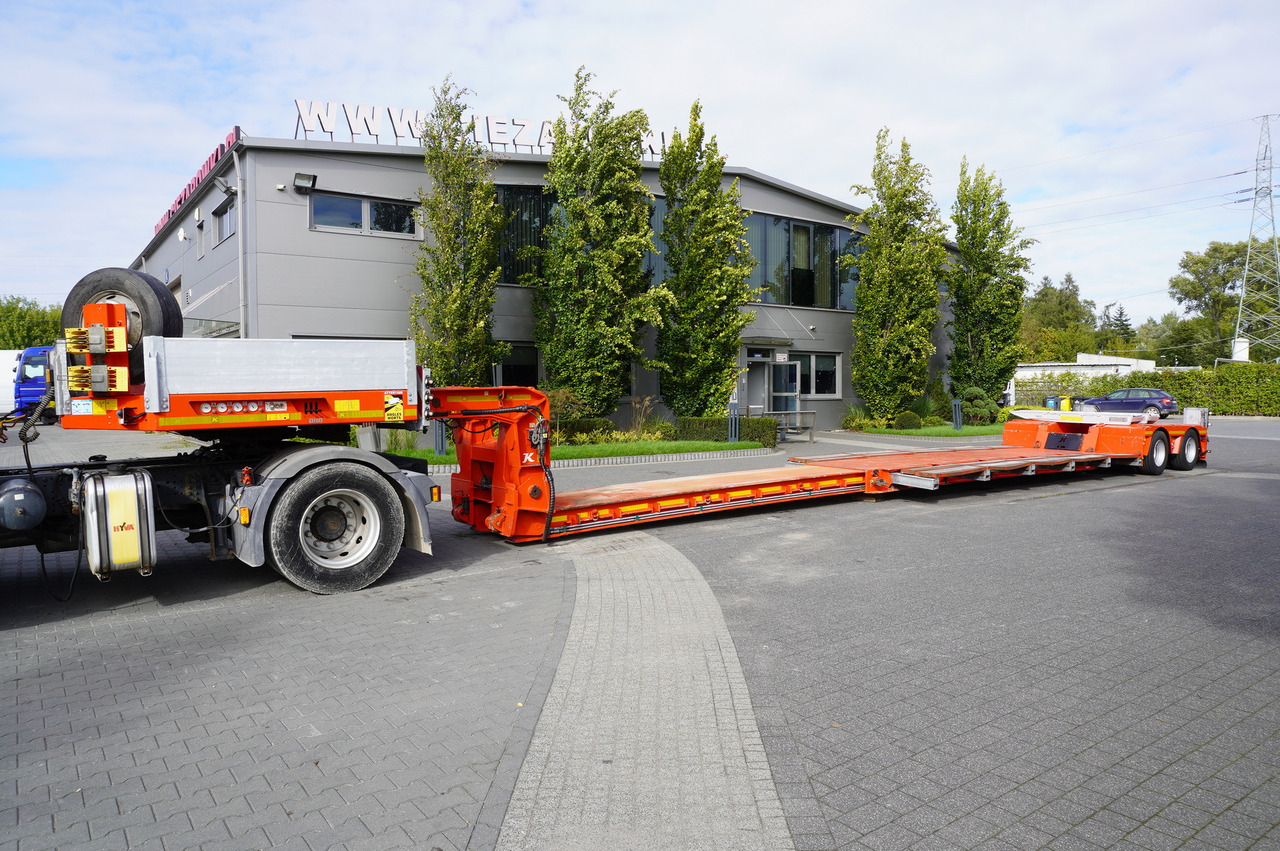 KÄSSBOHRER LB2 TIEF-BETT low loader semi-trailer / 16.5 m / Extendable semi-trailer / steered axles / 2 units - Низкорамный полуприцеп: фото 3 KÄSSBOHRER LB2 TIEF-BETT low loader semi-trailer / 16.5 m / Extendable semi-trailer / steered axles / 2 units - Низкорамный полуприцеп: фото 3