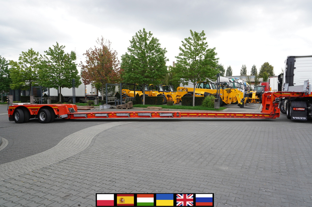 KÄSSBOHRER LB2 TIEF-BETT low loader semi-trailer / 16.5 m / Extendable semi-trailer / steered axles / 2 units - Низкорамный полуприцеп: фото 1 KÄSSBOHRER LB2 TIEF-BETT low loader semi-trailer / 16.5 m / Extendable semi-trailer / steered axles / 2 units - Низкорамный полуприцеп: фото 1