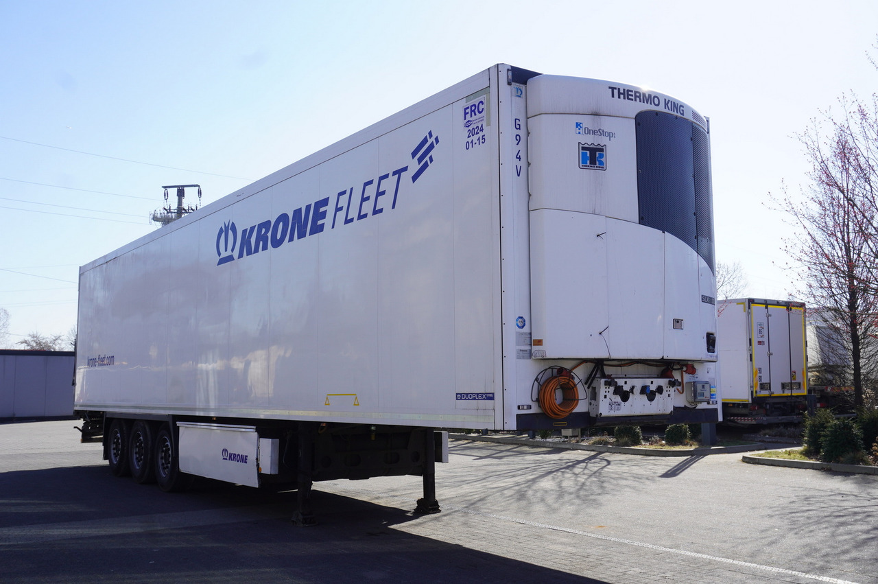 KRONE refrigerated semi-trailer / Thermoking SLXE 300 / 30 tons load capacity - Полуприцеп-рефрижератор: фото 1 KRONE refrigerated semi-trailer / Thermoking SLXE 300 / 30 tons load capacity - Полуприцеп-рефрижератор: фото 1