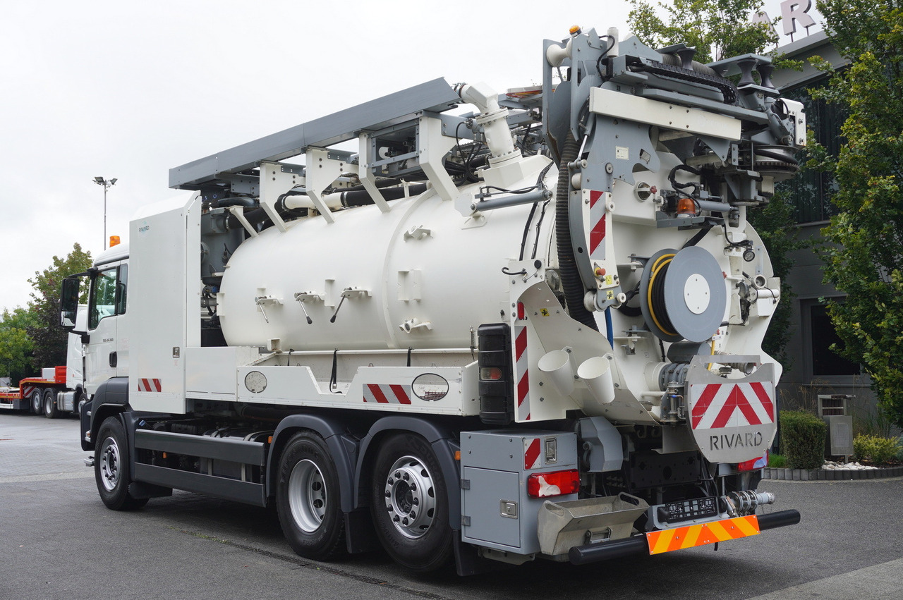 MAN TGS 26.360 E6 / RIVARD sewage cleaner 18 m3 / 90 tho. km / steering axle / 2 units - Ассенизатор: фото 4 MAN TGS 26.360 E6 / RIVARD sewage cleaner 18 m3 / 90 tho. km / steering axle / 2 units - Ассенизатор: фото 4