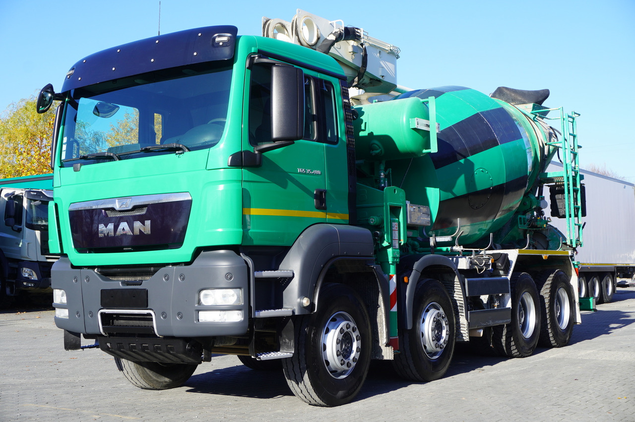 MAN TGS 35.480 8x4 Concrete Mixer Pump truck / Putzmeister M24-3 / 1600 MTH! - Автобетоносмеситель: фото 2 MAN TGS 35.480 8x4 Concrete Mixer Pump truck / Putzmeister M24-3 / 1600 MTH! - Автобетоносмеситель: фото 2
